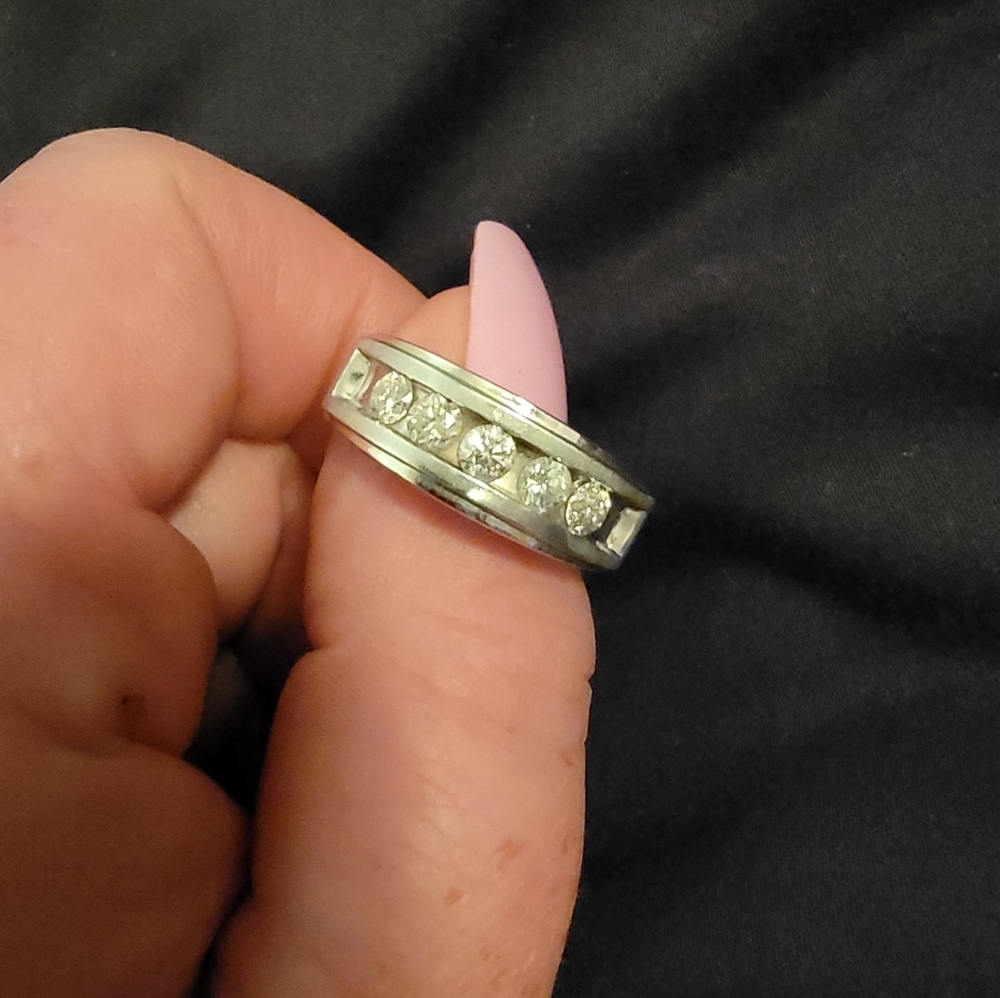 1Ct TW 10k white gold Now & Forever Bridal Collection Size 10
